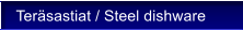 Ter�sastiat / Steel dishware