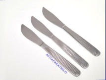 HACKMAN,Sorsakoski Scandia Hedelm�veitsi, Design:Kaj Franck, Suunniteltu vuonna 1960,pituus n. 16,5 cm, 2 kpl, 25 �/kpl,( Tuote nro 124AT )