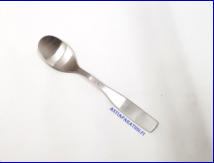 HACKMAN / IITTALA, Citterio 98 mattapinta Teelusikka,Design: Antonio Citterio, Glen Oliver L�w,pituus n. 13,8 cm, 11 kpl, 12 �/ kpl,( Tuote nro 315AT )