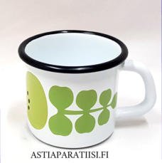 HACKMAN EMALI, iloinen Kes� 3,7 dl, Design:Dog Design,Tuotannossa 2012- luku,halkaisija n.9,5 cm,Korkeus n. 8 cm,1 kpl,25�/kpl, (Tuote nro / Item 269N)