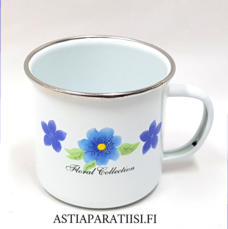 EMALI,Floral Collection muki, Halkaisija n.8,8 cm,Korkeus n. 8,2 cm,4 kpl,12�/kpl, (Tuote nro / Item 276N)