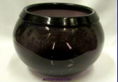 IITTALA,Taidelasikulho, Pantareuna signeerattu, Design:Timo Sarpaneva,1956,Korkeus 15,5 cm, halkaisija 22,5 cm,1kpl,300�