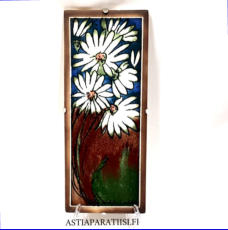 ARABIA, Sein�laatta " Nuoret neidot ", Design:Helj� Liukko-Sundstr�m, Valmistettu 1993,Korkeus n. 25,8 cm, leveys n. 10,5 cm 95 �( Tuote nro / Item #195HL )