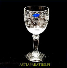 NUUTAJ�RVI LASI, Apila V�kev�viinilasi 10cl,Design:Kerttu Nurminen,Korkeus n.12,8 cm, halkaisija n.6 cm, 8 kpl,27� /kpl ( Tuote nro / Item #106J )