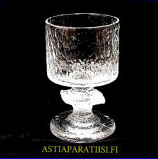 IITTALA,Festivo 1 solmu Juhlalasi Senaattori viini-pikari,Design:Timo Sarpaneva,valmistettu 1968-1981-luku,Korkeus n.11 cm, halkaisija n.6,8 cm, 12 kpl,28� /kpl ( Tuote nro / Item #118J )