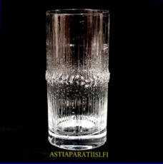 IITTALA, NIVA olutlasi 34cl,Design:Tapio Wirkkala,valmistettu vuosina 1972 � 1992,Korkeus n.14 cm, halkaisija n.6,5 cm, 0 kpl,( Tuote nro / Item #136J )