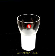 NUUTAJ�RVI / IITTALA,Marius sarja,Ryyppylasi ,Design: Markku Salo,Tuotannossa: 1985 ,Korkeus n.6,3 cm, halkaisija n.4,5 cm, 9 kpl,18� /kpl ( Tuote nro / Item #170J )