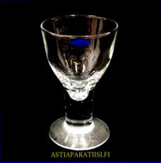 NUUTAJ�RVI ,Elegia juomalasi, Design:Olli Tamminen, Korkeus n.10,8 cm,halkaisija n.6,5 cm, 3 kpl,18 �/kpl,( Tuote nro / Item #221J )