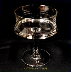 IITTALA, Romantica cocktail  lasi 2128, Design:Tapio Wirkkala,Tuotannossa 1963-1972,Korkeus n.9,8 cm ,halkaisija n.7,2 cm, 0 kpl,( Tuote nro / Item #246J )
