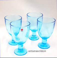 IITTALA, Verna vaaleansininen,Design:Kerttu Nurminen,Korkeus n.13,5 cm , Halkaisija n.8 cm, 0 kpl,( Tuote nro / Item #485J )