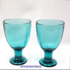 IITTALA, Verna merensininen ,Design:Kerttu Nurminen,Korkeus n.13,5 cm , Halkaisija n.8 cm, 0 kpl,( Tuote nro / Item #486J )