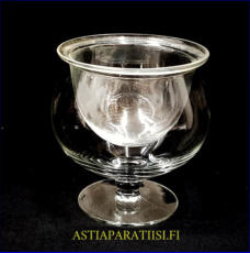 NUUTAJ�RVI, Kaviaarimalja,Design:Saara Hopea,Korkeus n.10 cm , Halkaisija n.9 cm, 1 kpl ,18 �/kpl,( Tuote nro / Item #542J )