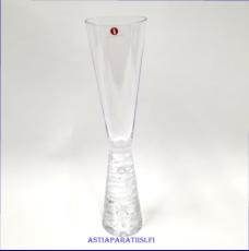 iITTALA, Arkipelago Samppanjalasi,Design:Timo Sarpaneva,Korkeus n.23 cm , Halkaisija n.5,5 cm, 0 kpl,( Tuote nro / Item #617 )