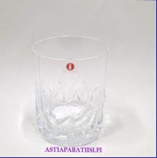 IITTALA, Roxy juomalasi, Design: Kari Uusitalo,Korkeus n.9 cm ,halkaisija n.7 cm, 4 kpl,24 �/kpl,( Tuote nro / Item #619J )'