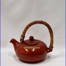 KUPITTAAN SAVI, Teekannu, Design:Orvokki Laine,1950-luvulta ,Korkeus ilman kantta n.6 cm,0kpl,( Tuote nro / Item #126KK )