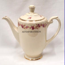 ARABIA, Anneli kahvikannu ,Design:Olga Osol. 1932-49-luku,todella hyv�kuntoinen ,Korkeus ilman kantta n.17 cm,1kpl,148�/kpl,( Tuote nro / Item #132KK )