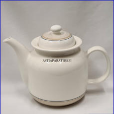 ARABIA, Seita  Arctica kahvikannu, Design:Raija Uosikkinen,1980-1988-luvulta,todella hyv�kuntoinen,Korkeus ilman kantta n.14,5 cm,1kpl,88�/kpl,( Tuote nro / Item #142KK )