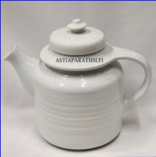 ARABIA, Kaarna kahvikannu, Design:G�ran B�ck,1950-1960 -luvulta,todella hyv�kuntoinen,Korkeus ilman kantta n.14 cm,1kpl,88�/kpl,( Tuote nro / Item #143KK )