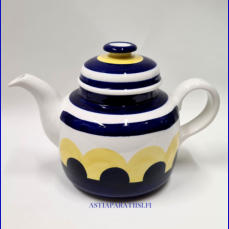 ARABIA,Paju teekaadin, k�sinmaalattu Design:Anja Jaatinen-Winquist, 1970-1972-luku, Korkeus ilman kantta n.12 cm,1kpl,145�/kpl,( Tuote nro / Item #149KK )