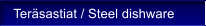 Ter�sastiat / Steel dishware