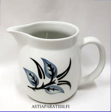 ARABIA, Oksa maitokannu harmaa,Design:Raija Uosikkinen 1964-1971-luvulta ,korkeus n.13,2 cm,0kpl,( Tuote nro / Item #143D) 