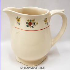 ARABIA, Sirkka maitokannu 1950-luvulta,II kakkoslaatu, pieni lohkeama pohjassa, kork n.16,5cm,1kpl,95� ( Tuote nro / Item #168D)