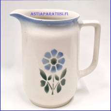ARABIA, kukkakuvio maitokannu,harvinainen,Design :Thure �berg. 1932-49-luvulta,tosi hyv�kuntoinen,korkeus n.19,5 cm,1kpl,350� ( Tuote nro / Item # 213D)
