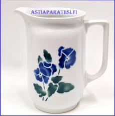 ARABIA.Orvokki � kannu, Design:Thure �berg, malli ST., 1932-49-luvulta,korkeus n.17,5 cm,0kp( Tuote nro / Item #212D)