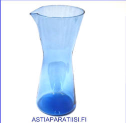 IITTALA,Kartio kaadin, 95 cl,taivaansininen,Design:Kaj Franck,1990-luvulla,Korkeus,n. 22 cm,halkaisija,n.10 cm,1kpl,130� ( Tuote nro / Item # 180K)