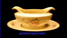 ARABIA,Maire kastikekulho,  Design:Svea Granlund,1940-1954-luku,Korkeus 8 cm, halkaisija 16,5, 2kpl,75�/kpl