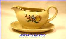 ARABIA, Windflower, Design:Olga Osol, 1940-luku, k�sinv�ritetty leimat koriste , n. 12,5cm x 20cm x 11cm , 1kpl. 75�/kpl