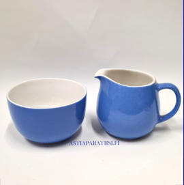 ARABIA,Soma sokerikko ja kermakko,Design:Kaj Franck,Valmistettu 1949-64-luvulta, 58 �,( Tuote nro 103 G )