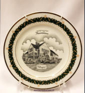 Kodin taide Bex, 1998, erikoiskokoelma Kauniainen, Vallmog�rd, sein�lautanen, , numeroitu 11/150, halkaisija n. 21,5cm  1kpl, 35�/kpl
