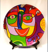 Satelliet Finland,"Happy to know you" by Marianne Naerebout,arty plate silver beach porcelain,1 piece of 500,halkaisija n.31 cm,1 kpl,150�/kpl