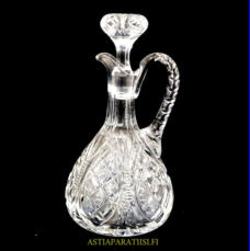 kristallikarahvi,Korkeus,n.24 cm,halkaisija,n.13 cm,1kpl,165�/kpl ( Tuote nro / Item #116KR )
