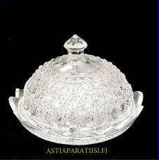 Kannellinen, Kristalli lasikulho,Korkeus,n.10 cm,halkaisija,n. 15 cm,1kpl,55�/kpl. ( Tuote nro / Item #132KR )