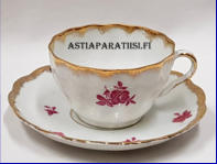 ARABIA,kahvikuppi Malli OB ,Design:Greta Lisa J�derholm-Snellman,Kupin korkeus n. 5,6 cm, halkaisija n. 8,3 cm,Suunniteltu vuonna 1928 - 1968, 4kpl, 33�/kpl ( Tuote nro 183Q )