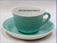ARABIA,Maija II kahvikuppi Malli RC,Design:Olga Osol,Kupin korkeus n. 5,7 cm, halkaisija n. 7,8 cm, Suunniteltu vuonna 1962-1973,1kpl, 34�/kpl ( Tuote nro 207Q )
