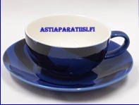 ARABIA, Domino Combo  pieni kahvikuppi, Design:Howard Smith, Malli: Kati Tuominen-Niittyl� ja Pekka Paikkari,Kupin korkeus n.4 cm, halkaisija n. 7,8 cm, Suunniteltu vuonna 1982, 1kpl, 23�/kpl ( Tuote nro 234Q )