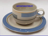 ARABIA, Kombi kahvikuppi, Design:Kati Tuominen-Niittyl�,Kupin korkeus n.5,5 cm, halkaisija n. 7,4 cm, Suunniteltu vuonna 1980, 3kpl, 26�/kpl ( Tuote nro 237Q )
