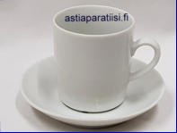 ARABIA,Andante kahvikuppi, Design:Heikki Orvola,Kupin korkeus n.7,5 cm, halkaisija n. 6,7 cm, Suunniteltu vuonna 1989, 4 kpl, 32�/kpl ( Tuote nro 272Q )