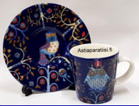 IITTALA, Taika espressokuppi /mokkakuppi,Design: Klaus Haapaniemi ja muotoilija  Heikki Orvola,Kupin korkeus n.6,3 cm, halkaisija n. 6 cm, Suunniteltu vuonna 2007 19kpl , 27�/ kpl ( Tuote nro 337Q )