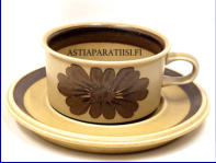 ARABIA, Tunturi teekuppi, Design:Olga Osol,Kupin korkeus n.5,5 cm, halkaisija n. 10 cm, Suunniteltu vuonna 1960, 13 kpl, 48�/kpl ( Tuote nro 370Q )
