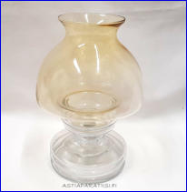 RIIHIM�EN LASI, Apollo, meripihka v�ri tuikku, Design:Nanny Still,1970-luku, Korkeus n. 26,5 cm,halkaisija n.16,5 cm, 0kpl,  ( Tuote nro / Item #104C )