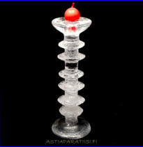 IITTALA, Festivo, kynttil�njalat,6 solmua Design:Timo Sarpaneva,mitat Korkeus,n.24 cm, halkaisija n. 9 cm,Signeerattu TS, 3kpl, 120� ,ei Signeerattu,1 kpl,95�/kpl, ( Tuote nro / Item #114C )