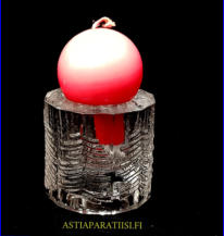 IITTALA,Kuusi K��nt� kynttil�ntuikku, Design:Jorma Vennola,Tuotannossa:  1981-1988-luvulta, mitat Korkeus,n. 7,3 cm, halkaisija,n. 8 cm, 0 kpl,( Tuote nro / Item #133C )