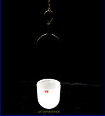 NUUTAJ�RVI / IITTALA, ALFA,Kynttelikk� / tuikku,Design: Markku Salo,Valmistettu 1988-1993-luvulta,mitat Korkeus,n. 7 cm, halkaisija,n. 6 cm, 0 kpl,( Tuote nro / Item #153C )