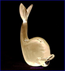 KUMELA, kala.Design:Armando Jacobino,korkeus n. 12,5 cm, leveys n. 8,5 cm.1kpl,45�/kpl