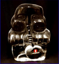 IITTALA,Lasipaino / figuuri, puhaltu lasi. Design: Jorma Vennola,Korkeus n. 11 cm, leveys 8,8cm x 2,5 cm,1kpl,45�/kpl