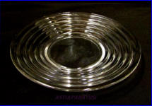 IITTALA, kirkas lautanen, Design: Aino Aalto,n.17,5 cm,3kpl,10�/kpl